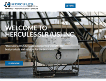 Tablet Screenshot of hercules-slr-us.com